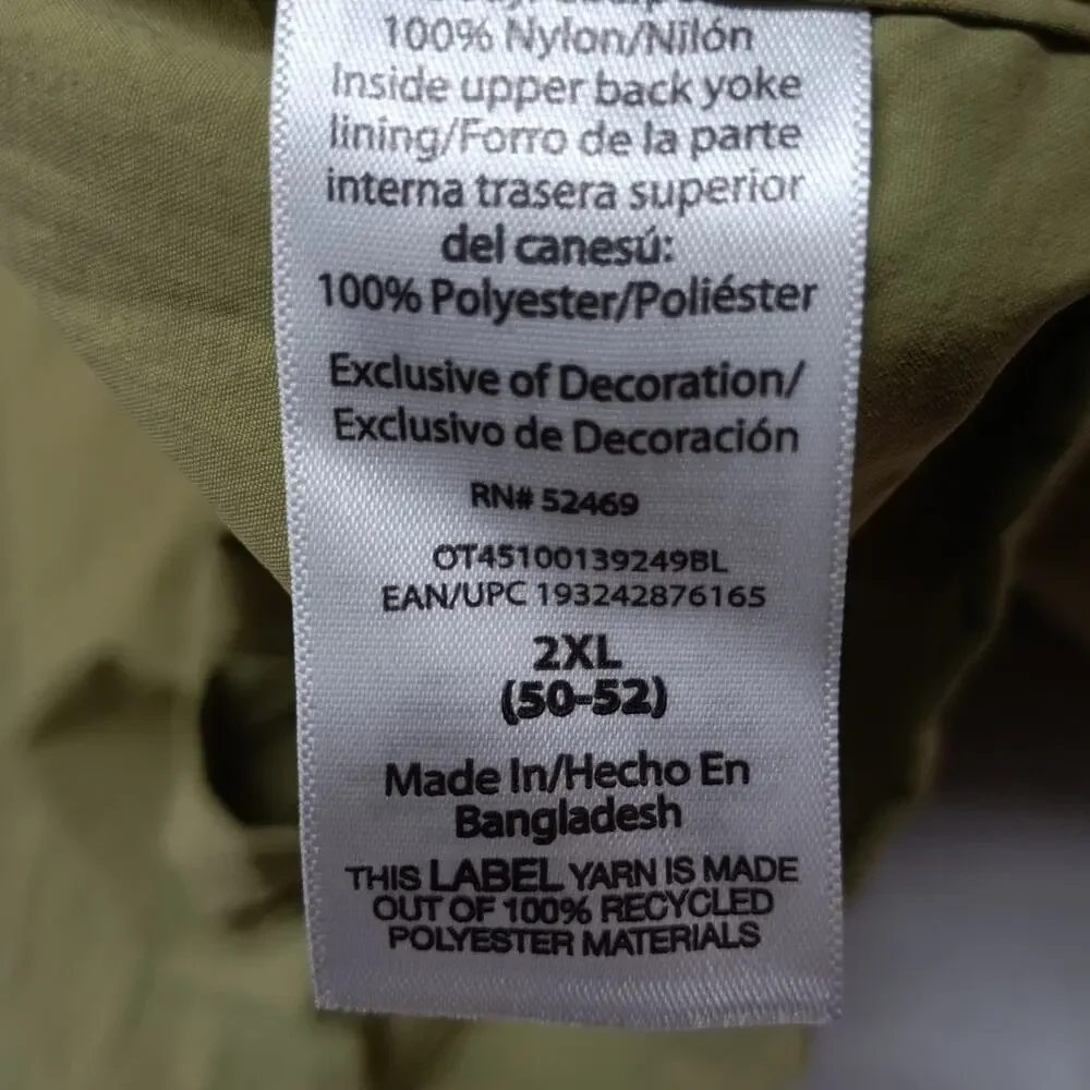 Ozark Trail Upstream Shirt Men's 2XL (50-52)‎ Green Vented